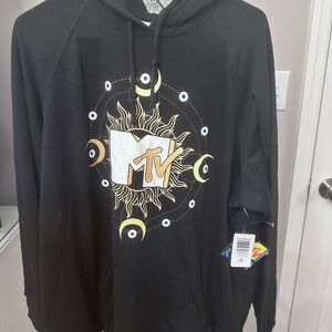 Torrid Deep Black Cozy Fleece Hoodie